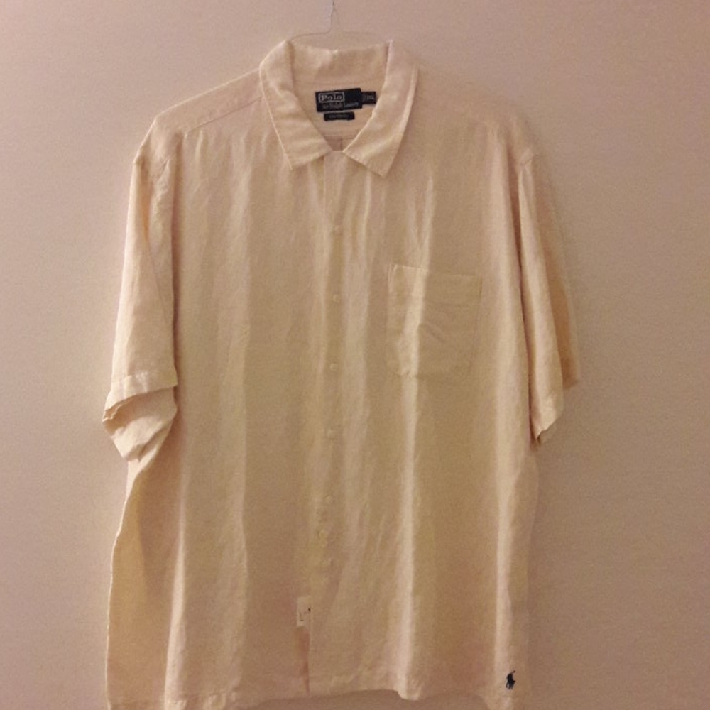 Sale NWT Polo Ralph Lauren Linen Shirt